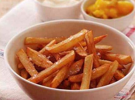 Tasty Belgian French fries