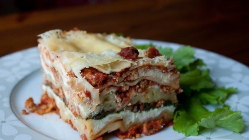 Tasty Turkey lasagna