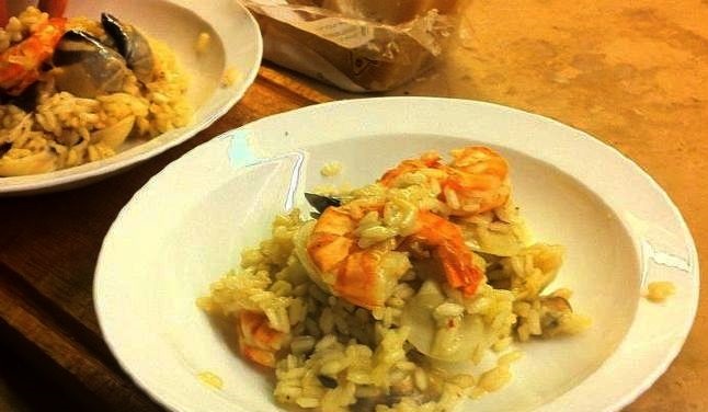 Best Risotto with seafood