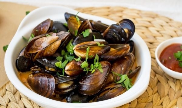 Tasty Mussels in the microwave