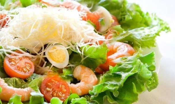 Tasty Diet Shrimp Salad