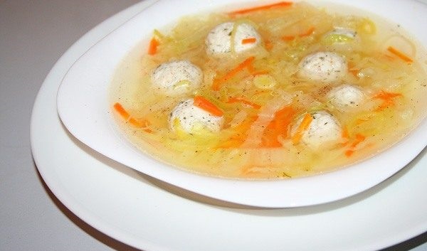 Fish Meatball Soup