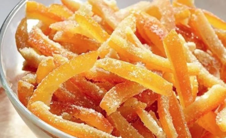 Homemade Candied Orange Peel: Candy Instead of Rubbish