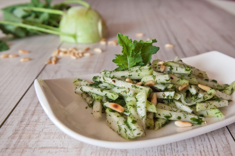 Peeling Kohlrabi: It’s Really Easy