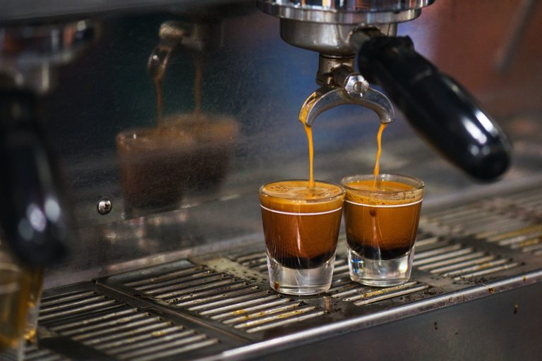 The Professional Coffee Machine Fits the Successful Concept of the Coffee House