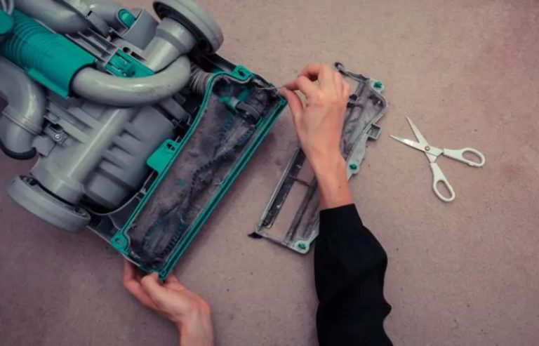 Drawer Vacuuming Tricks without Vacuuming up Small Parts
