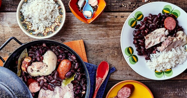 How is Brazilian cuisine influenced by different regions?