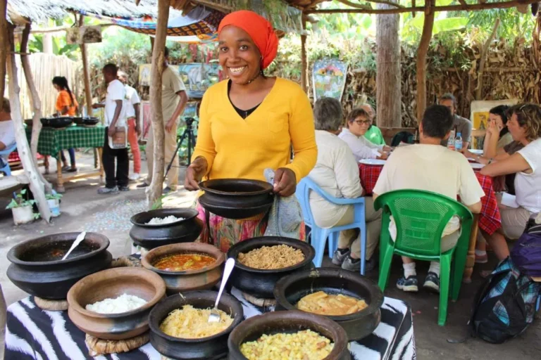 How does Tanzanian cuisine differ from other African cuisines?