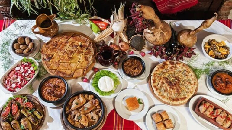 Can you recommend some typical Albanian dishes for a first-time visitor?