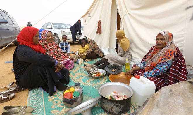 Can you find any influences from Libyan historical events or civilizations in the cuisine?