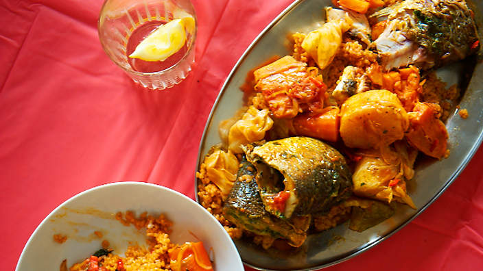 Are there any unique ingredients used in Senegalese cuisine?