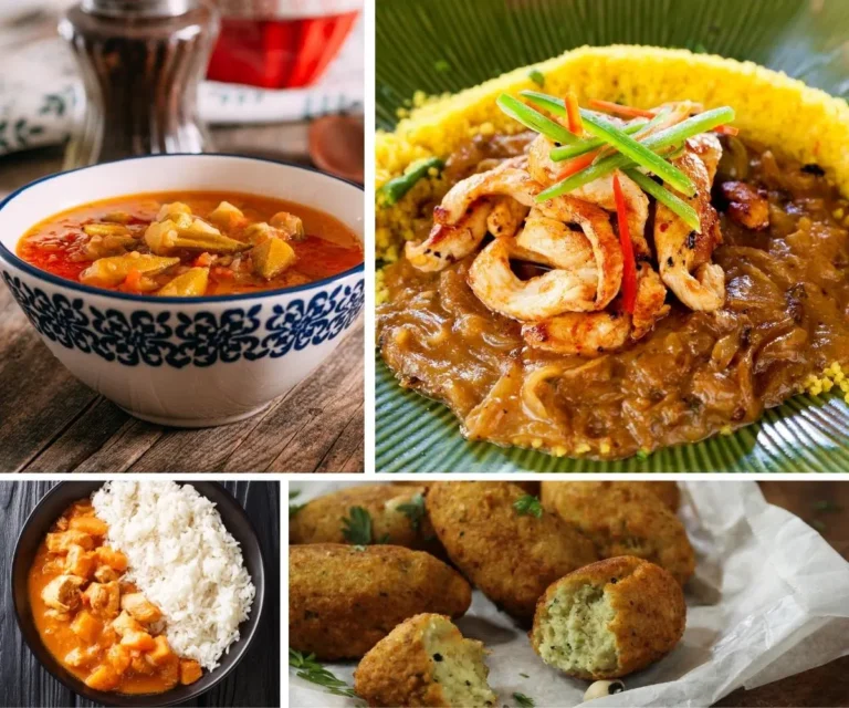 Is seafood a prominent part of Gambian cuisine?