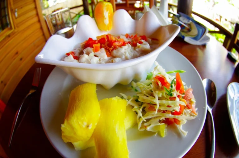 Is seafood a prominent part of Fijian cuisine?