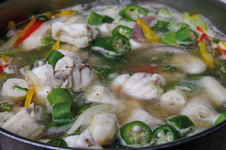 Are there any traditional soups in Antigua and Barbuda?