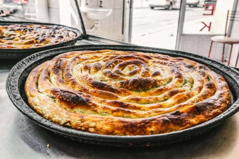 Can you recommend any popular Serbian food markets or food festivals?