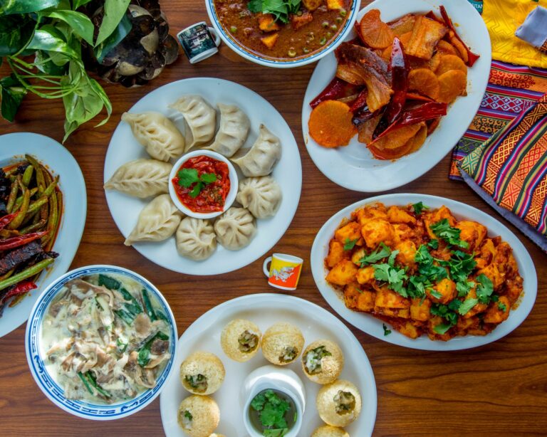 What are some local ingredients commonly used in Bhutanese cuisine?