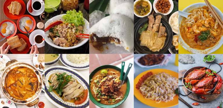 What are the typical breakfast options in Singapore?