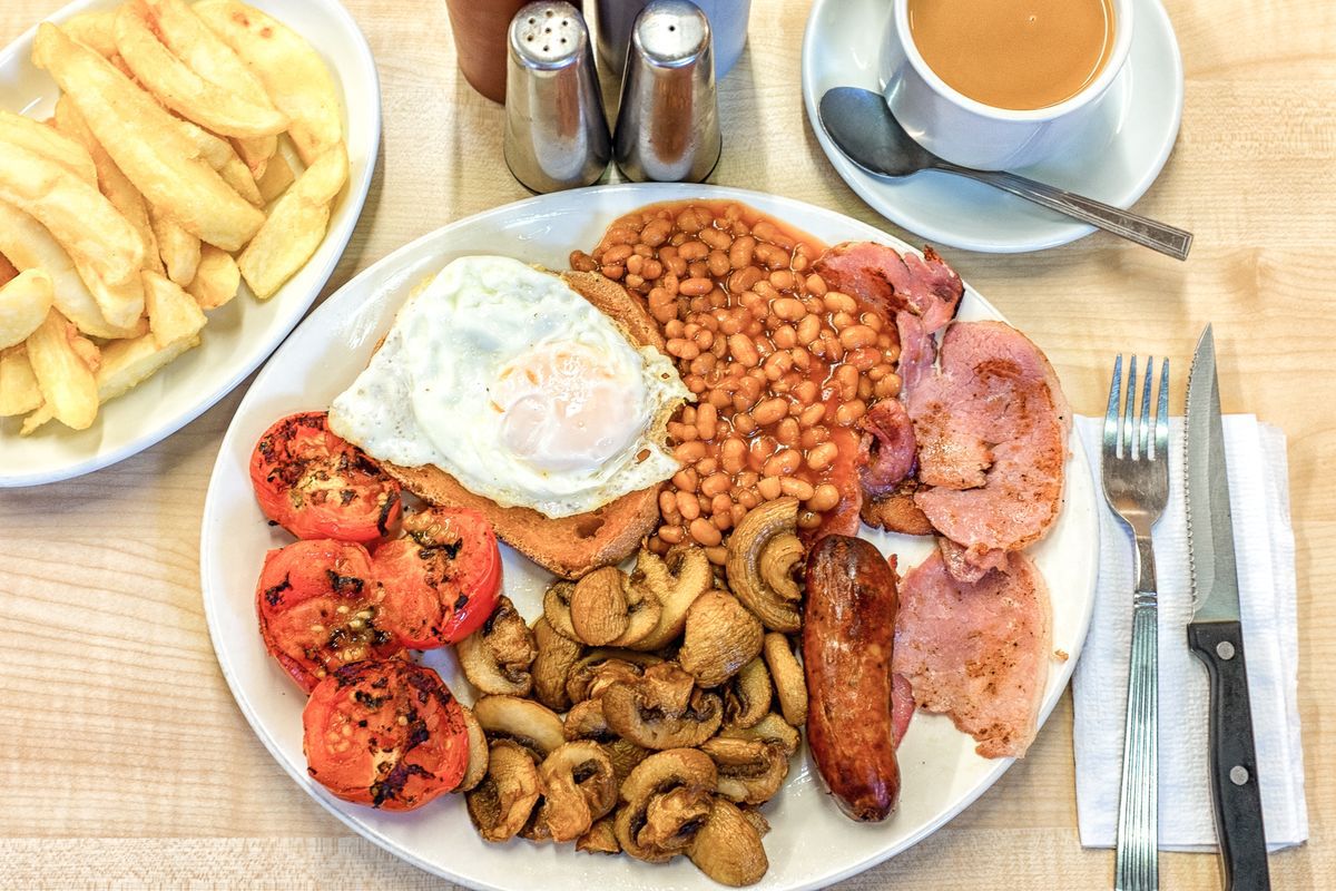 Are there any British dishes influenced by neighboring countries like Ireland or Scotland?