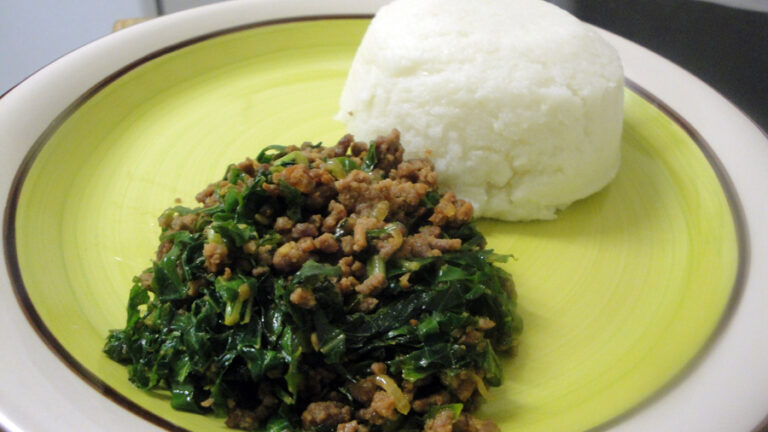 What is the significance of sadza in Zimbabwean culture?