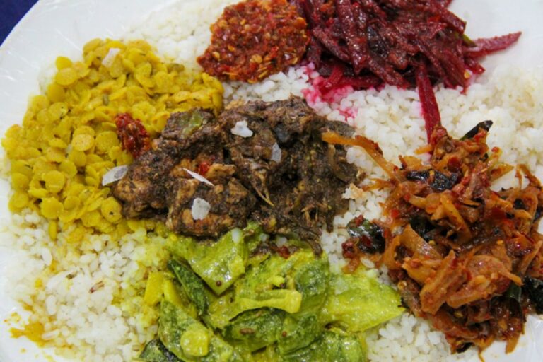 Can you tell me more about the use of coconut in Sri Lankan dishes?