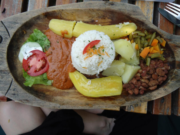Is street food common in the Democratic Republic of the Congo?