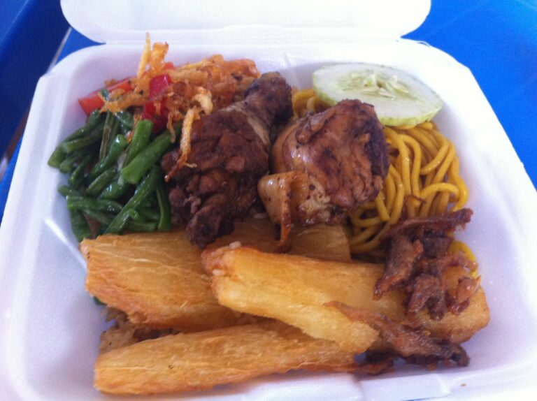 Are there any Surinamese dishes with African influences?