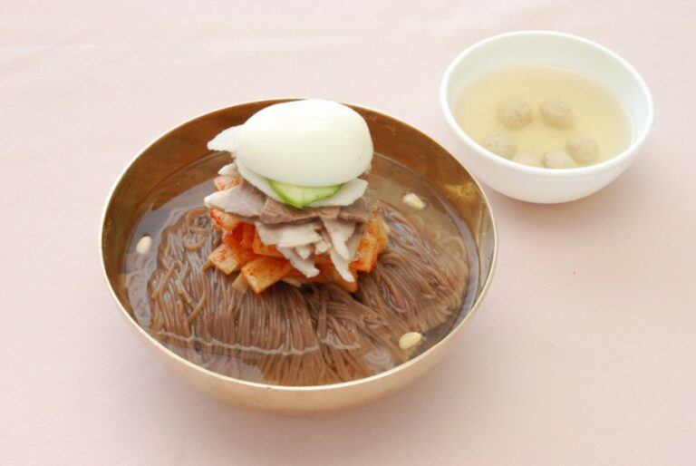 Can you tell me about the influence of Chinese and Russian cuisines on North Korean cuisine?