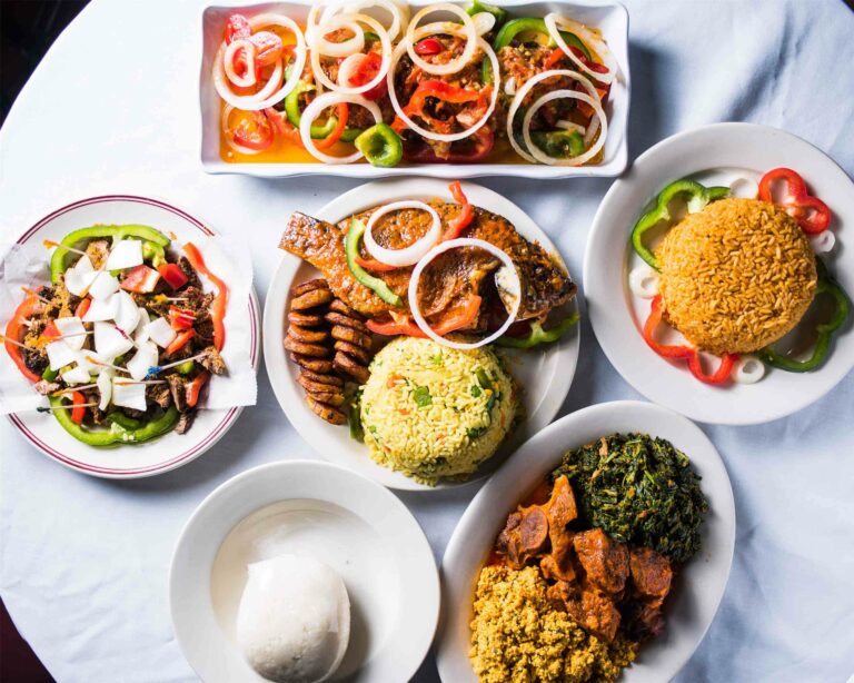 Can you find any influences from Liberian history or colonial period in the cuisine?