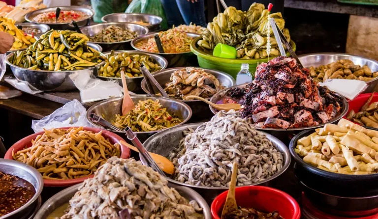 Is street food common in Cambodia?
