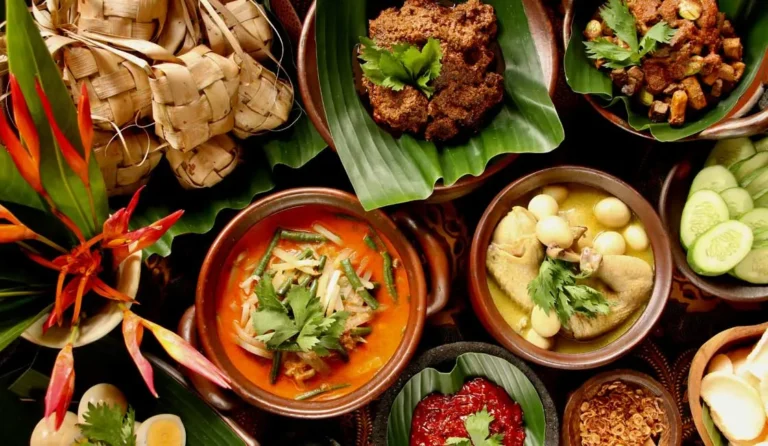 What is Indonesian cuisine known for?