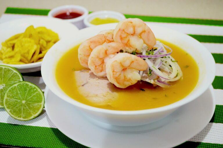 Are there any unique beverages or drinks in Ecuadorian cuisine?