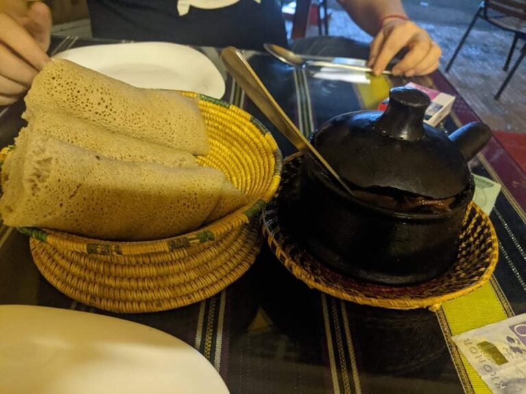 Can you tell me about the influence of Italian cuisine on Eritrean food?