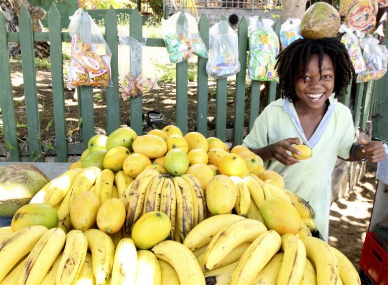 Can you tell me about the use of local fruits, vegetables, and spices in Saint Vincent and the Grenadines cooking?