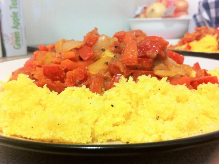 Can you find any influences from Lesotho’s agricultural practices in the cuisine?
