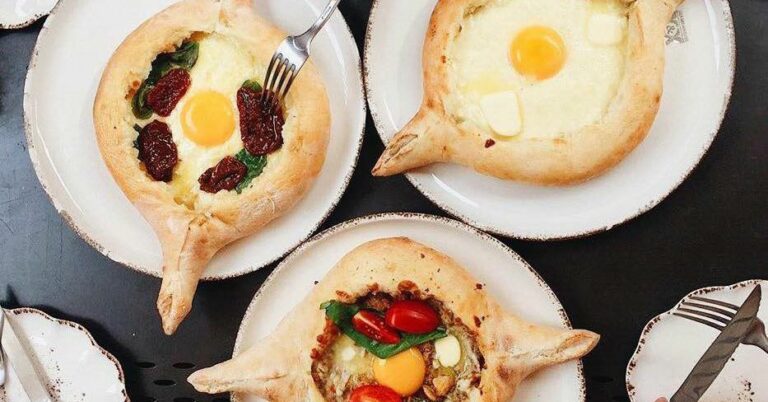 Are there any unique ingredients used in Georgian cooking?