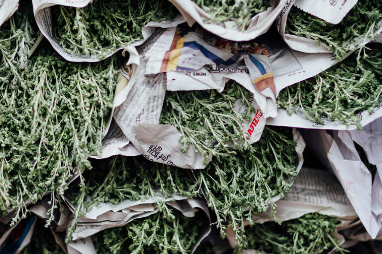 What are some common spices and herbs used in Myanmar cooking?