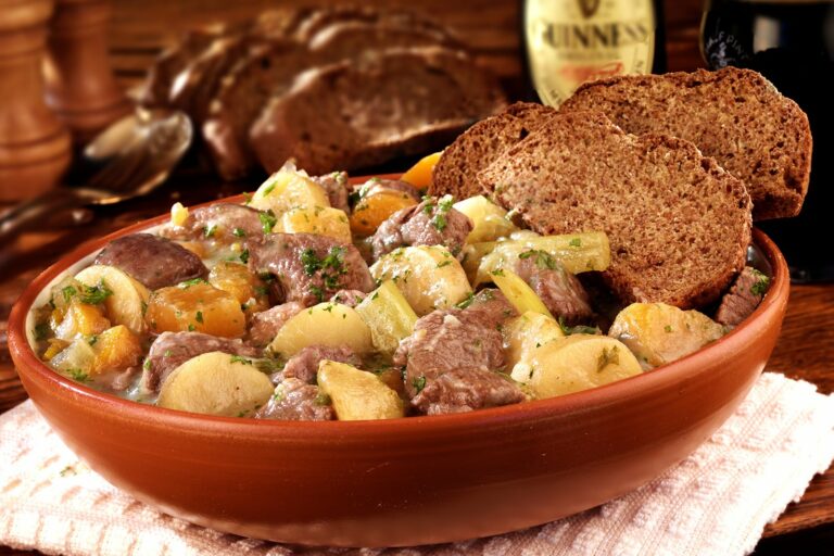 Are there any specific breads or pastries associated with Irish cuisine?