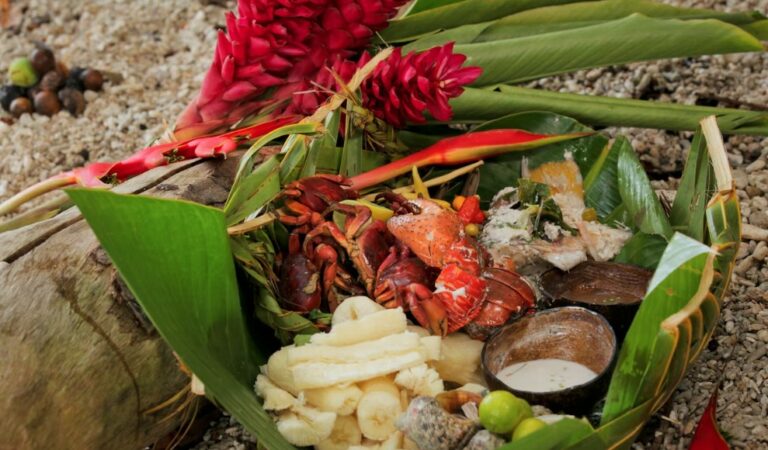 What is the influence of French cuisine on Vanuatu dishes?