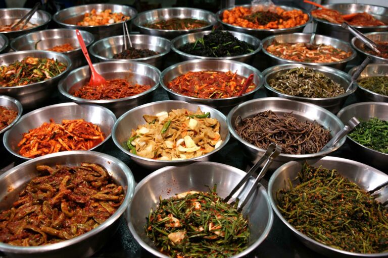Can you recommend any South Korean dishes influenced by Chinese or Japanese cuisine?