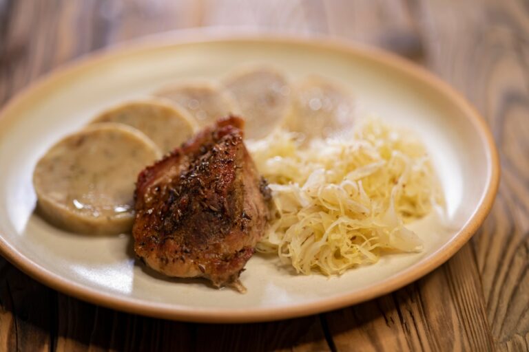 Can you tell me about the role of meat, particularly pork, in Czech cuisine?