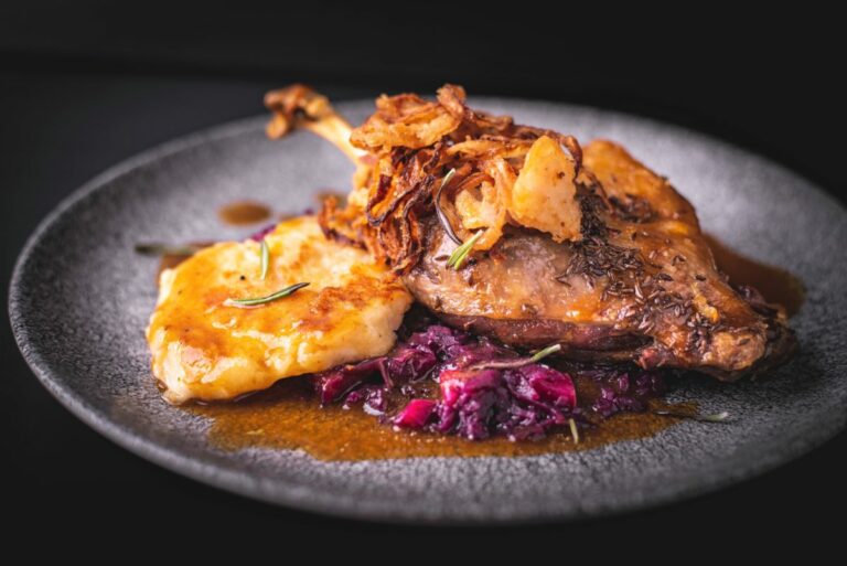 Can you tell me about the influence of German and Austrian cuisines on Czech dishes?