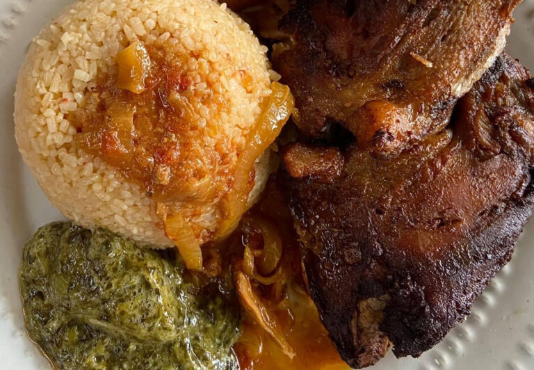 Is seafood a prominent part of Guinea-Bissau cuisine?