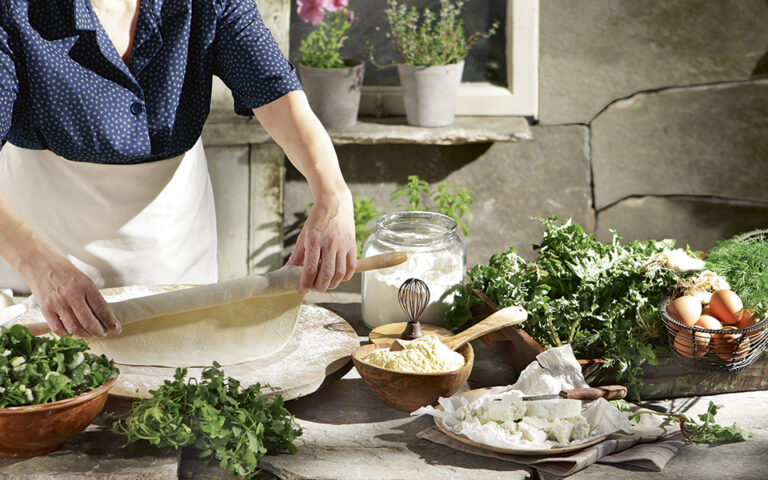Are there any seasonal ingredients used in Greek cooking?