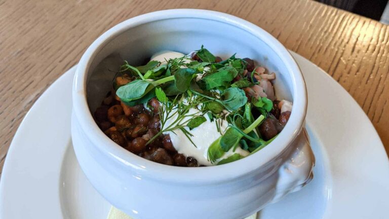 Can you find any Russian or German influences in Latvian cuisine?