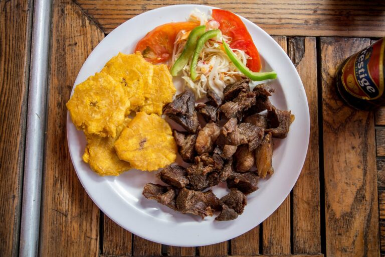 Can you find any Spanish influences in Haitian cuisine?