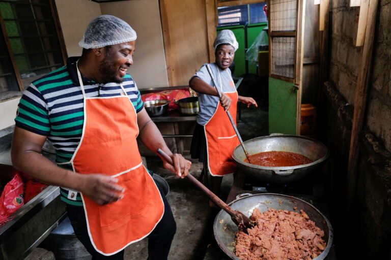 Are there any unique ingredients used in Ghanaian cooking?
