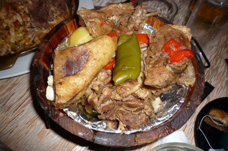 What are some unique traditional dishes in Mongolian cuisine?