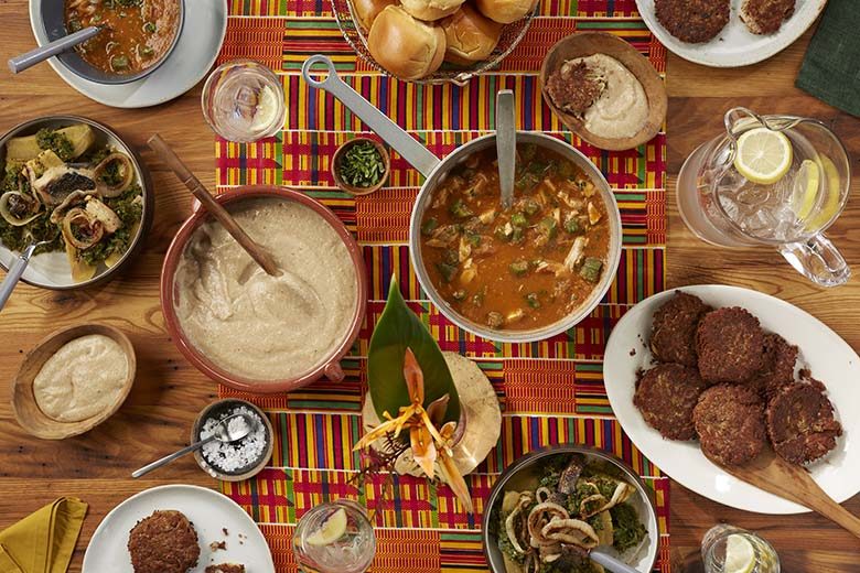 Are there any unique fruits or vegetables found in Guyanese cuisine?