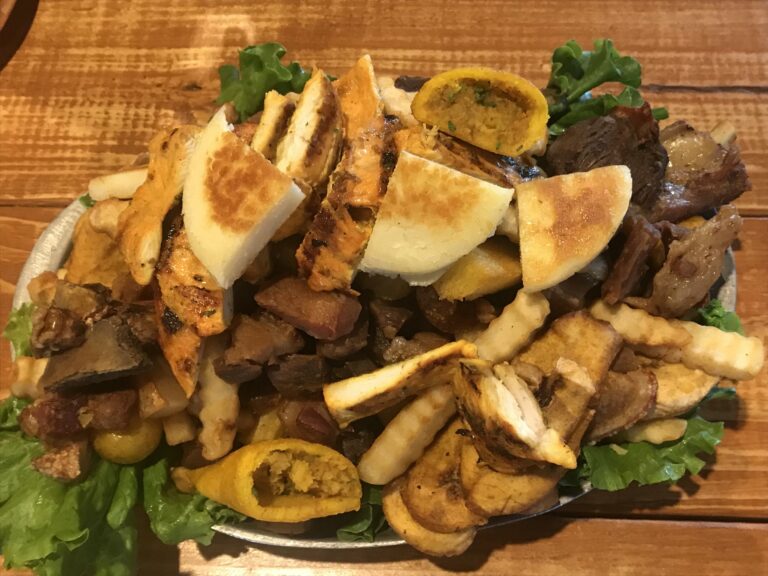 Is street food common in Colombia?