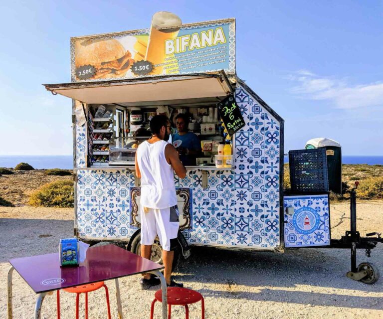 Can you tell me about the street food scene in Portugal?